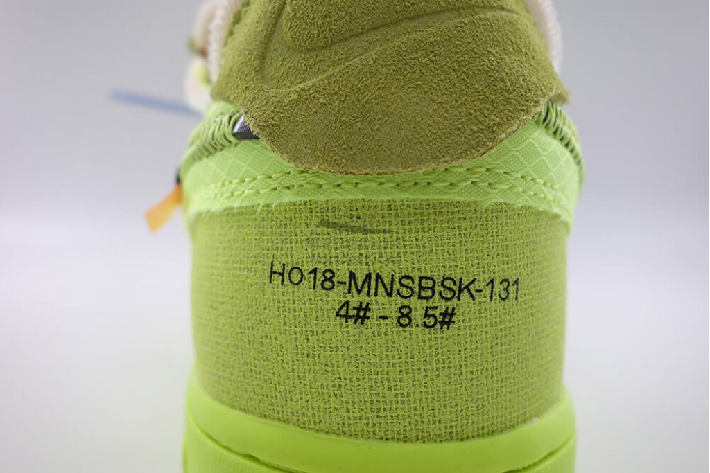 air force 1 low off white volt