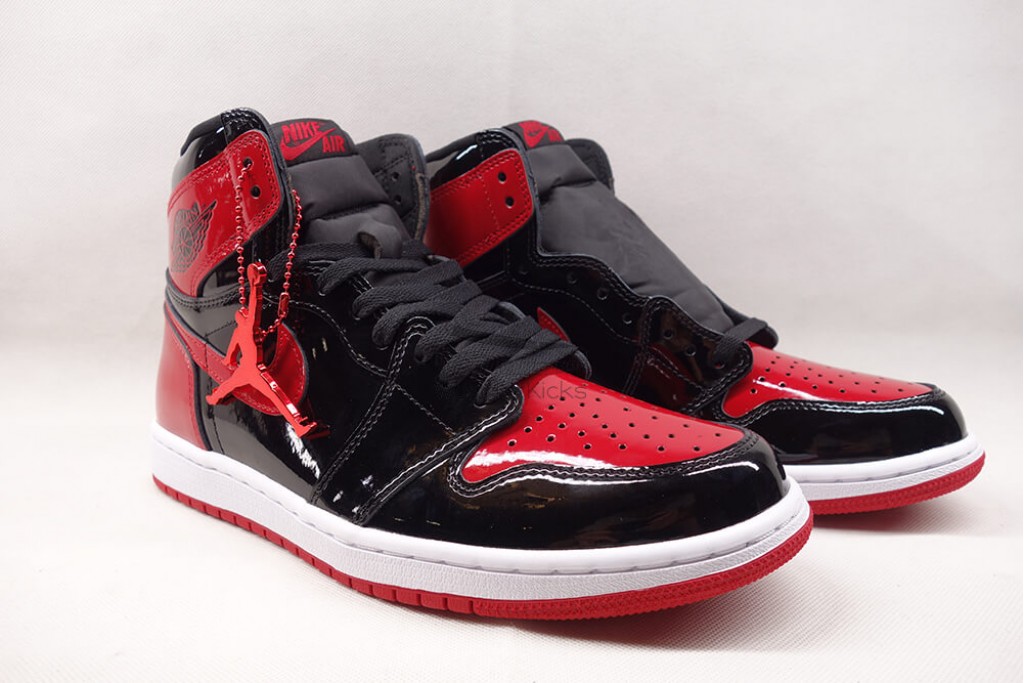 air jordan 1 retro high og patent bred