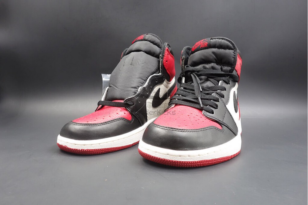 air jordan 1 retro high bred toe