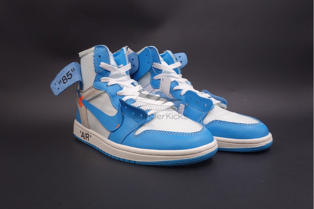 air jordan 1 retro high og off white unc