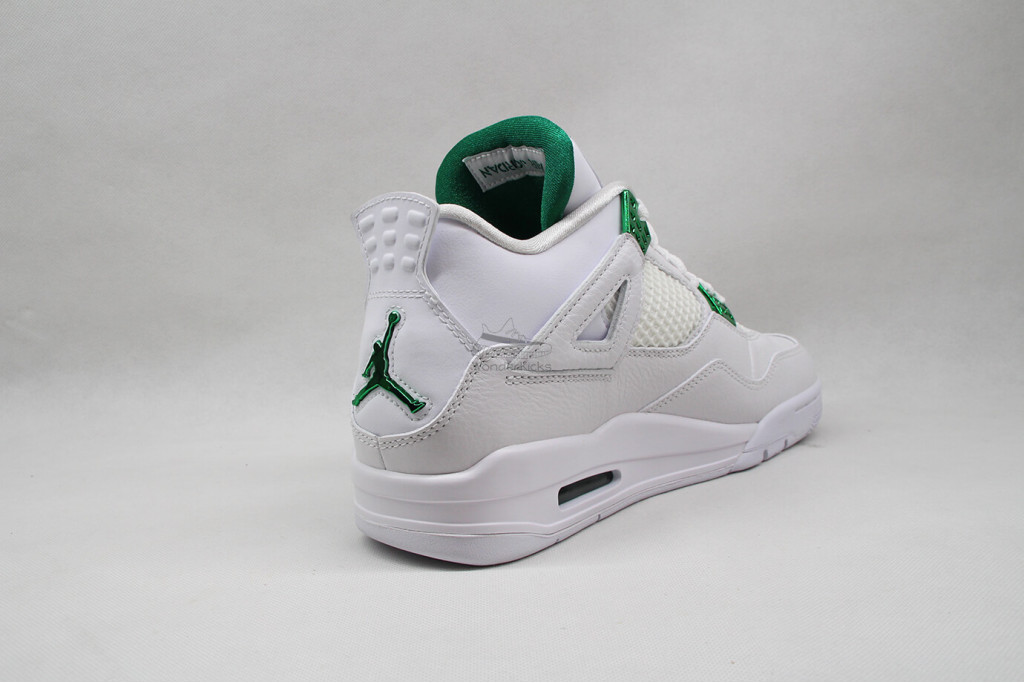 air jordan 4 retro metallic green