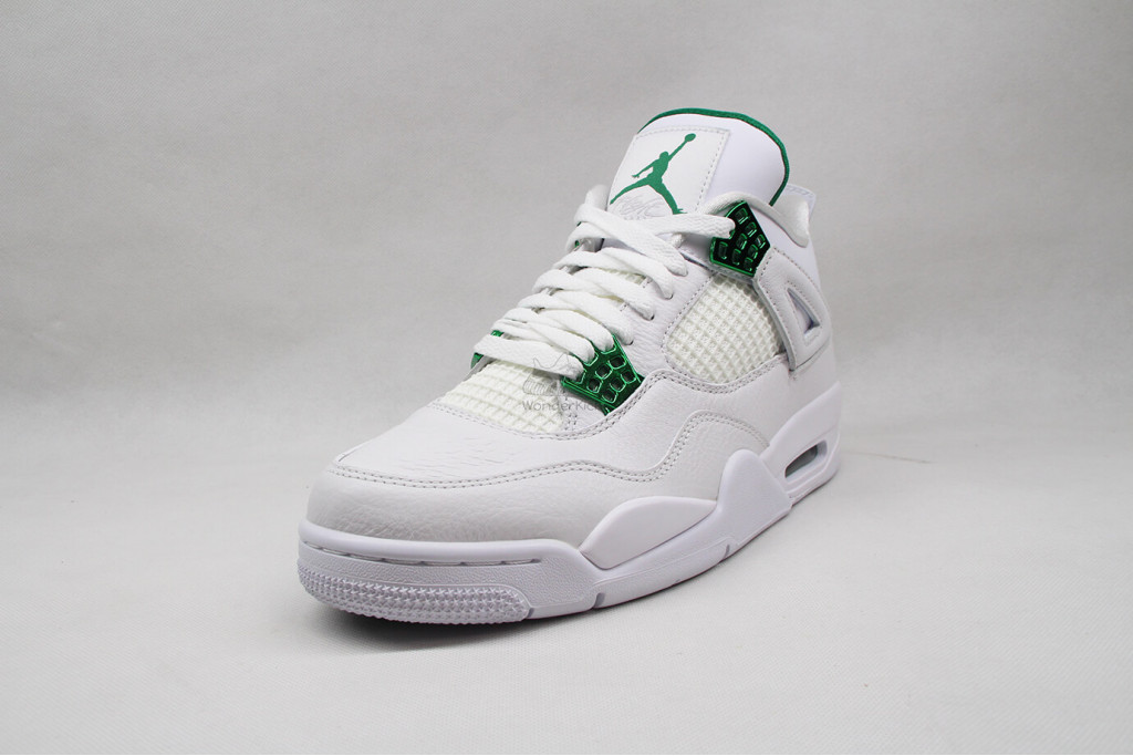 air jordan 4 retro metallic green