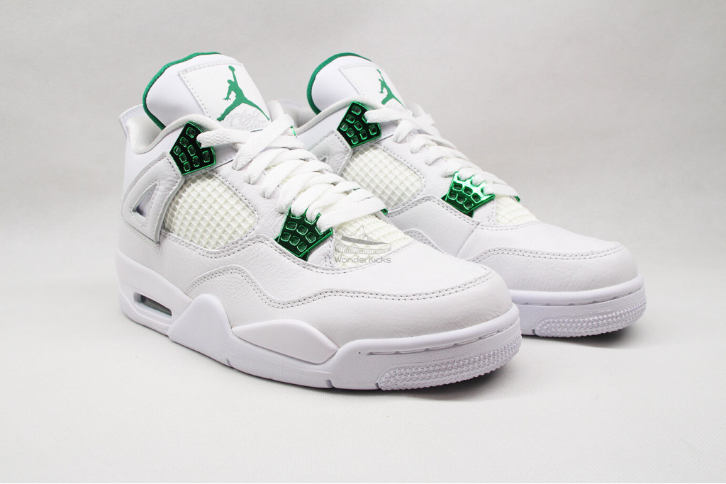 air jordan 4 retro metallic green