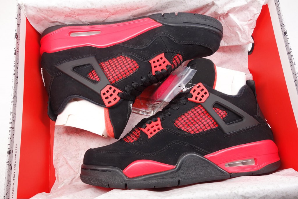 air jordan 4 retro red thunder