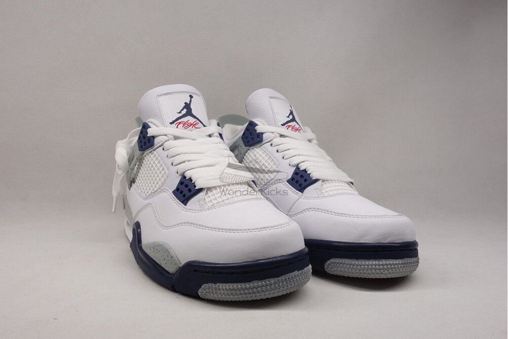 air jordan 4 retro white midnight navy