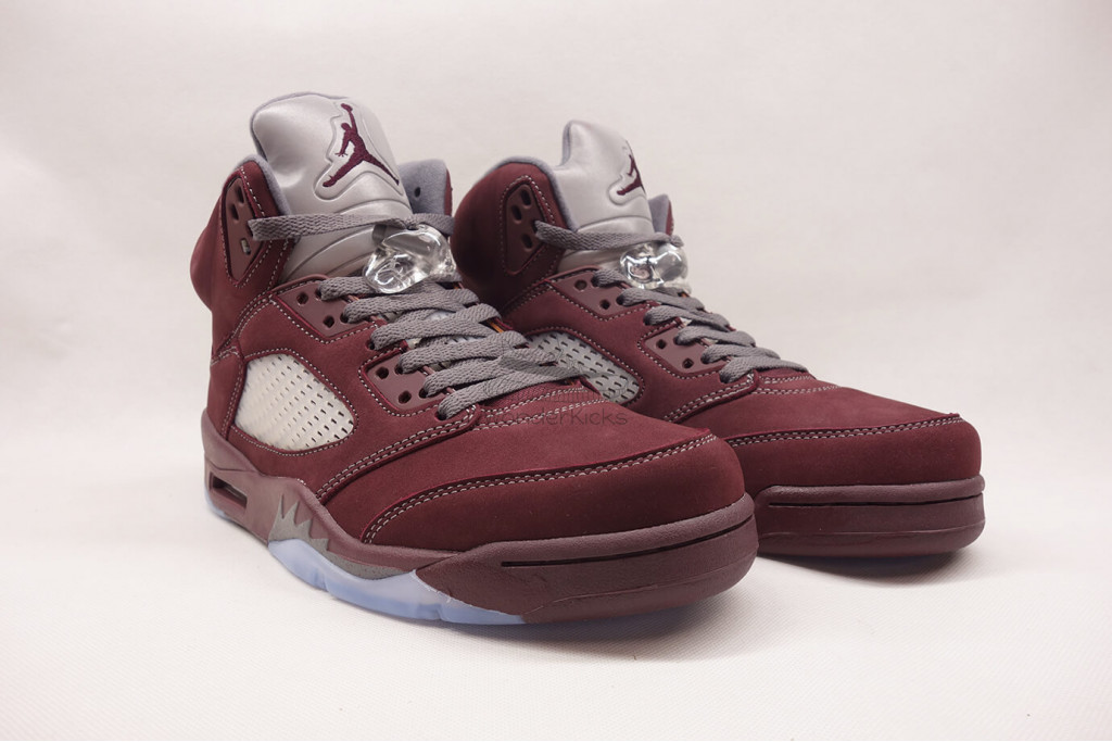 air jordan 5 retro burgundy