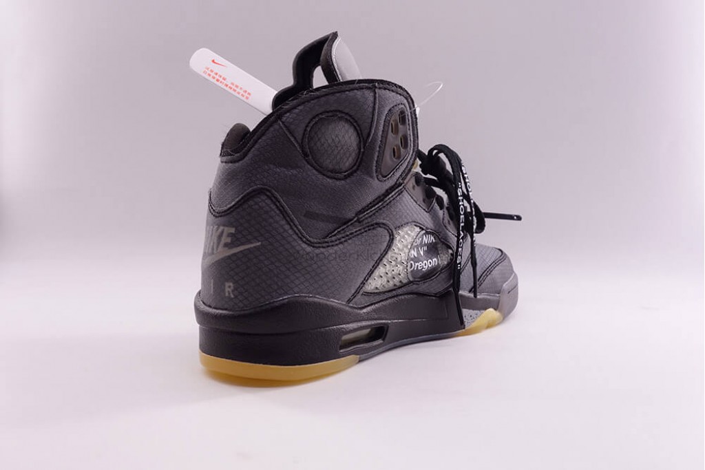 air jordan 5 retro off white black