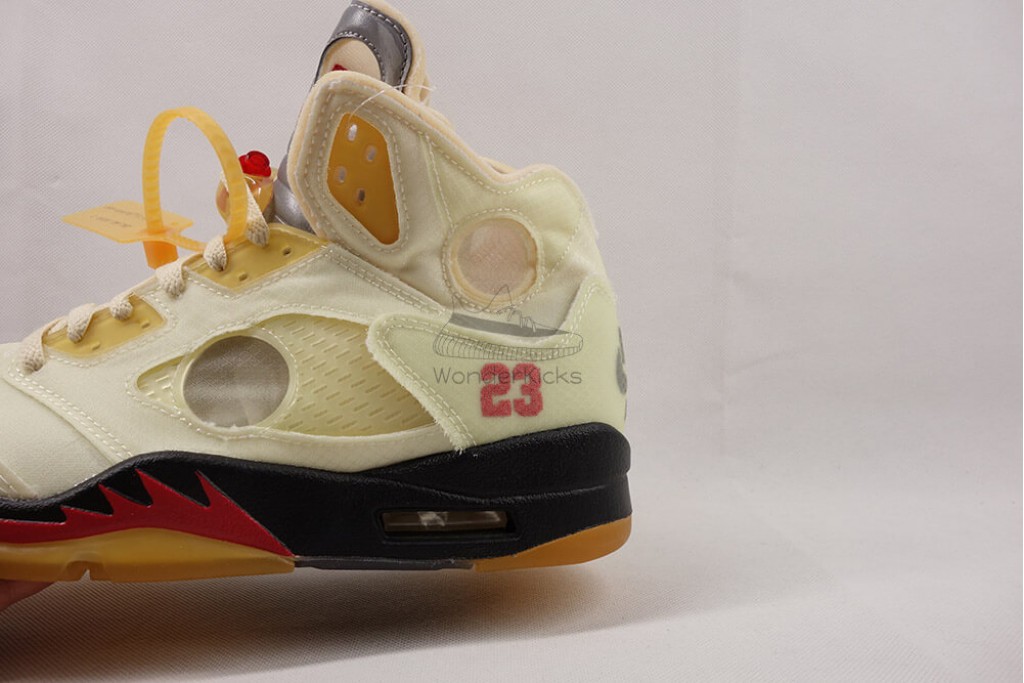 air jordan 5 retro off white sail