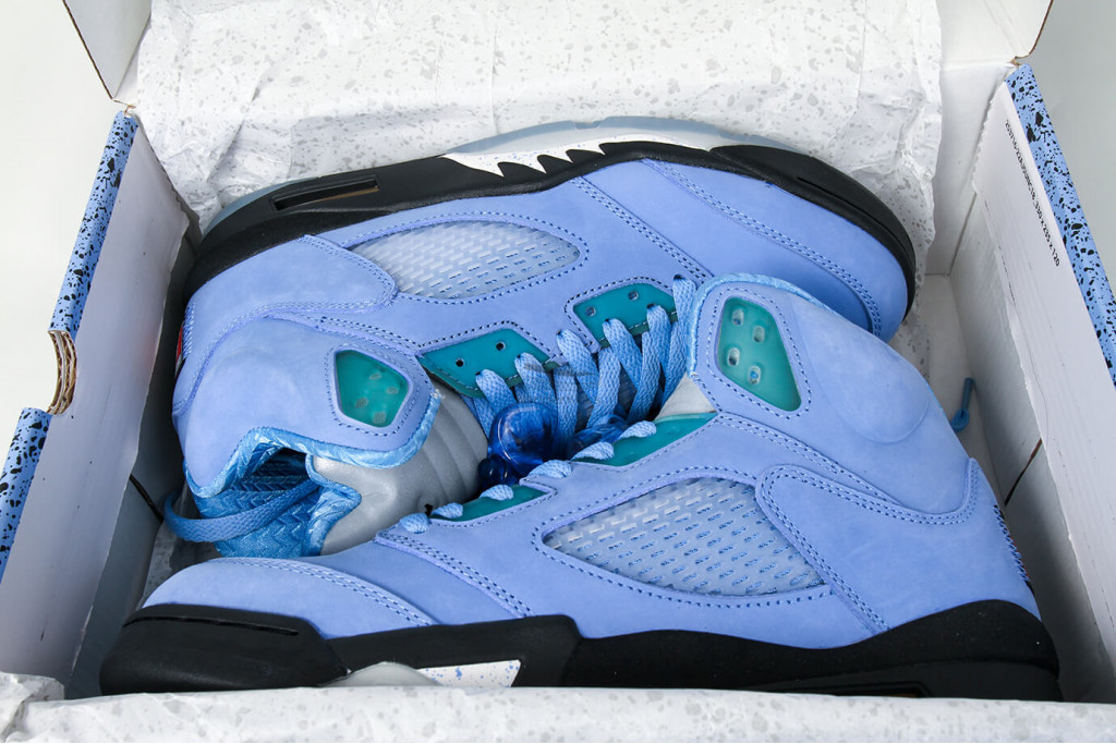 air jordan 5 retro unc university blue