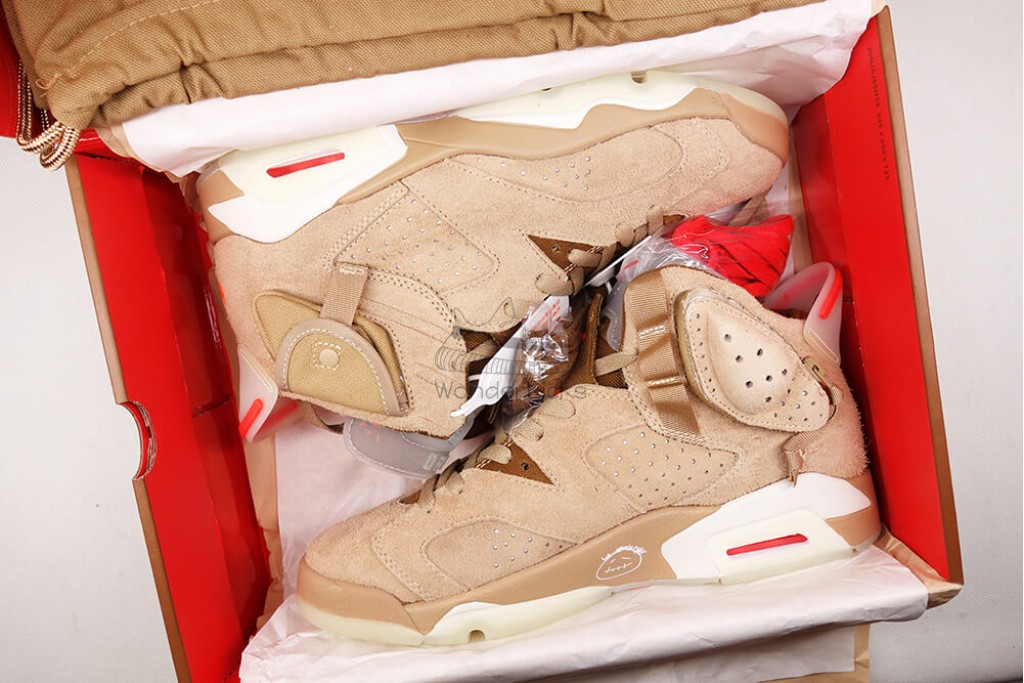 air jordan 6 retro travis scott british khaki