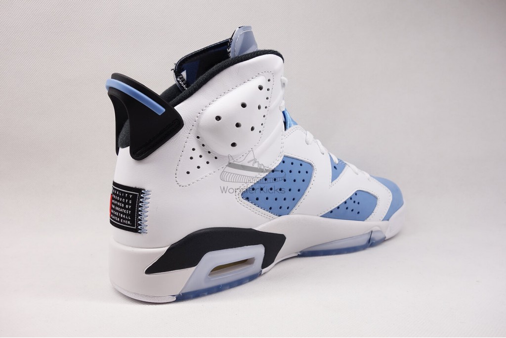 air jordan 6 retro unc white