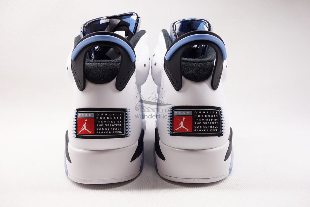 air jordan 6 retro unc white