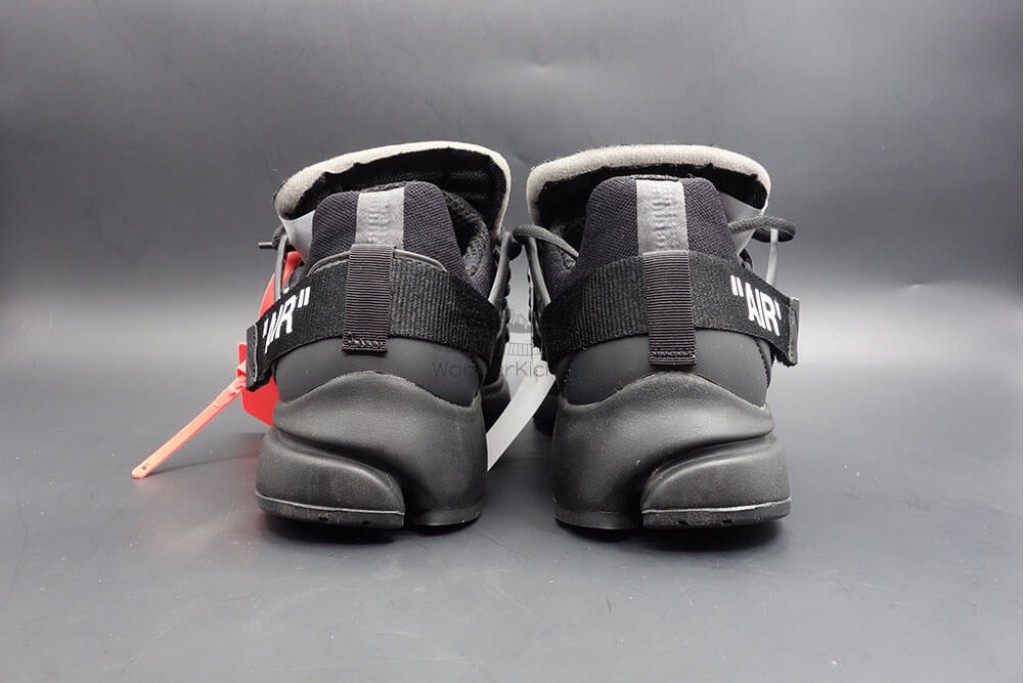 air presto off white black