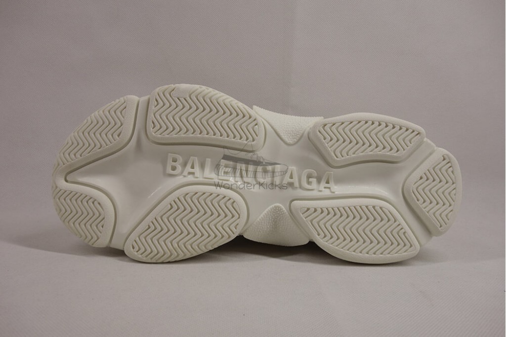 bc triple s trainer allover logo white