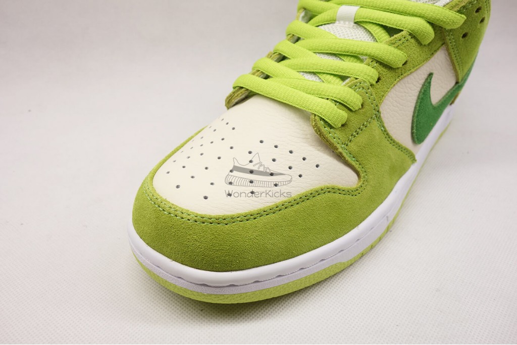 sb dunk low green apple