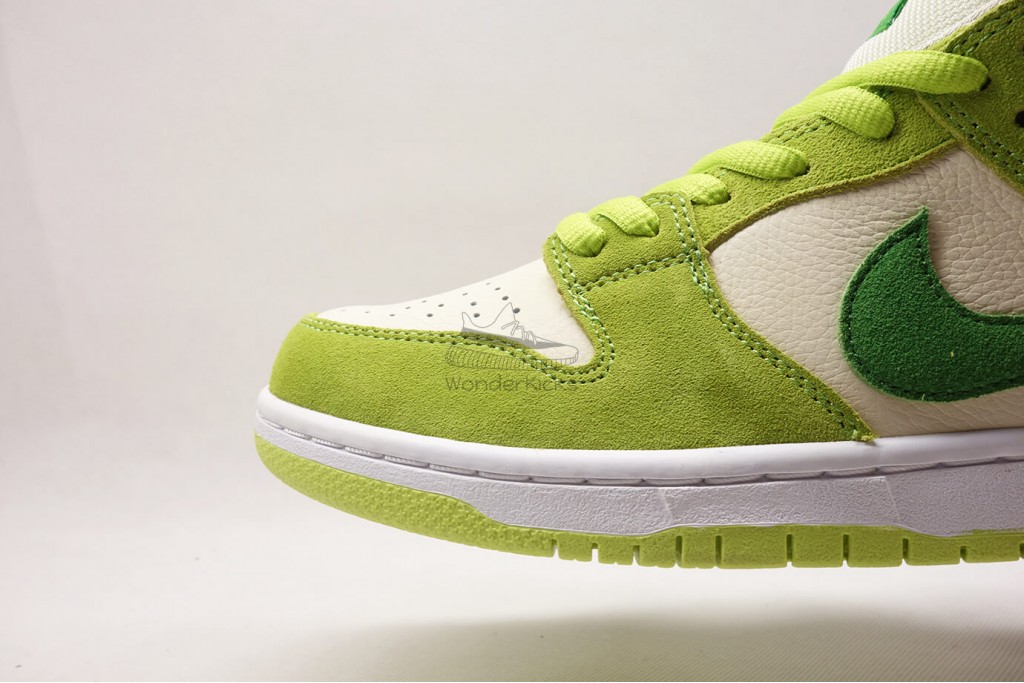 sb dunk low green apple