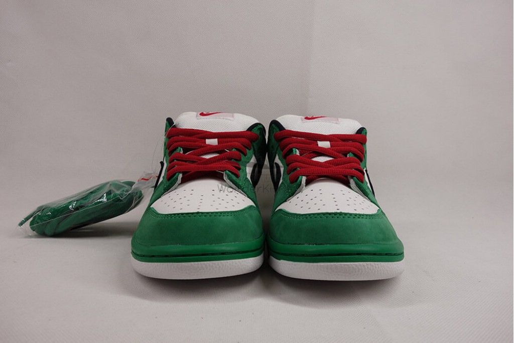 sb dunk low heineken