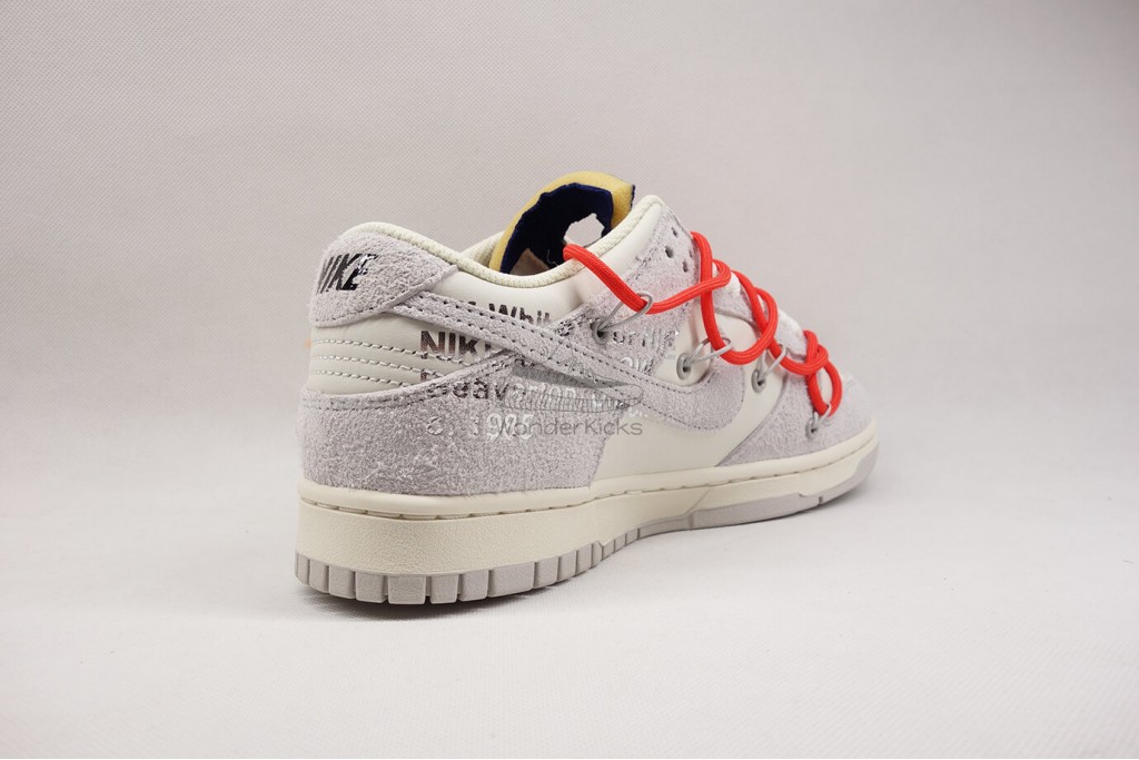 dunk low off white lot 13