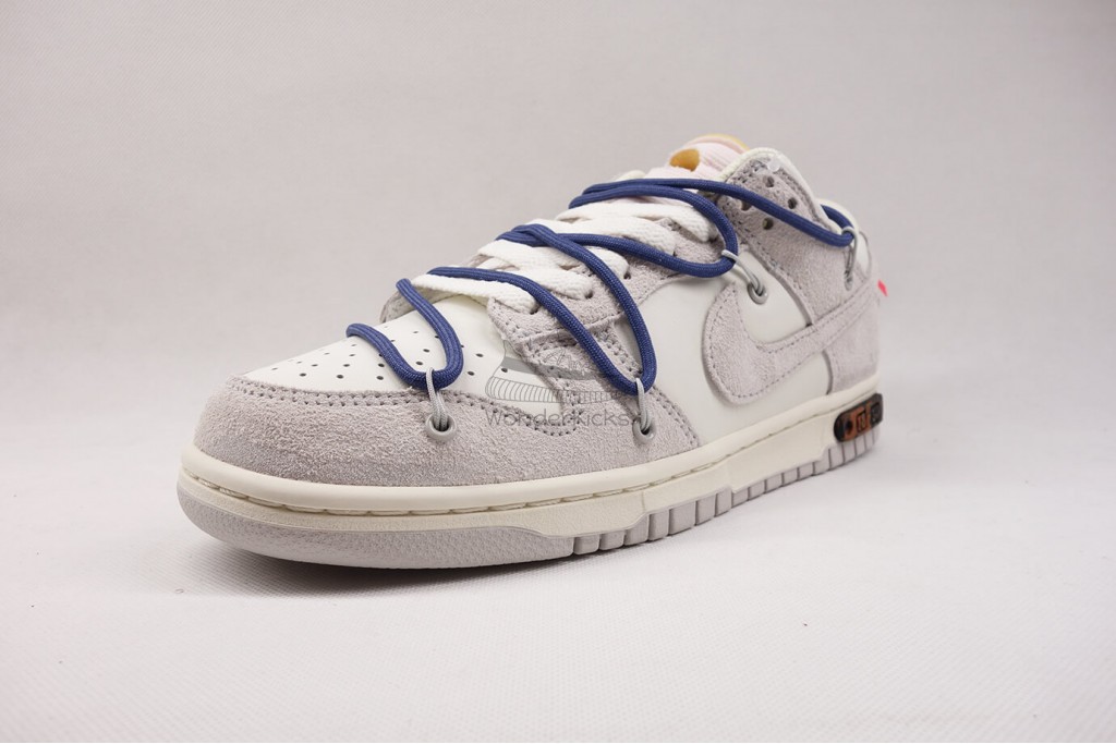 dunk low off white lot 18