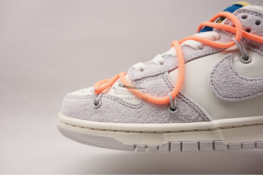 dunk low off white lot 19