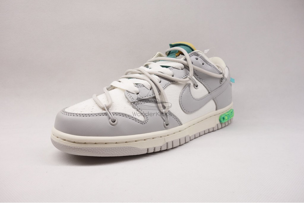 dunk low off white lot 42