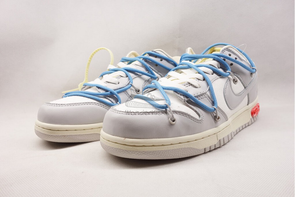 dunk low off white lot 5