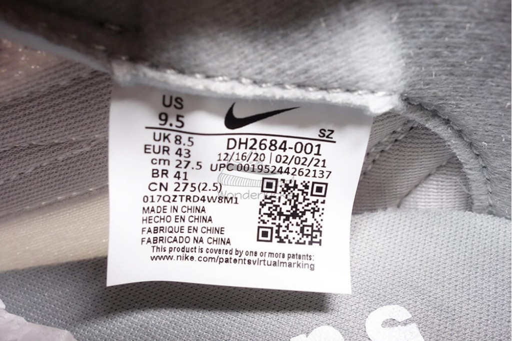 ld waffle sf sacai fragment grey